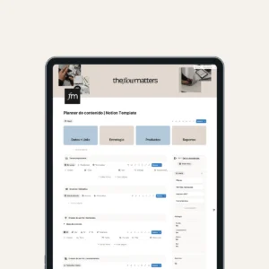 Planner de Contenido | Notion